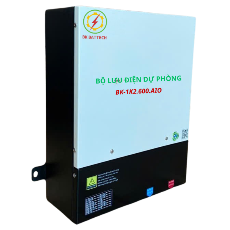 BỘ LƯU ĐIỆN DỰ PHÒNG BK-1K2600.AIO, DÙNG CHO GIA ĐÌNH HAY MẤT ĐIỆN HOẶC THIẾU ĐIỆN